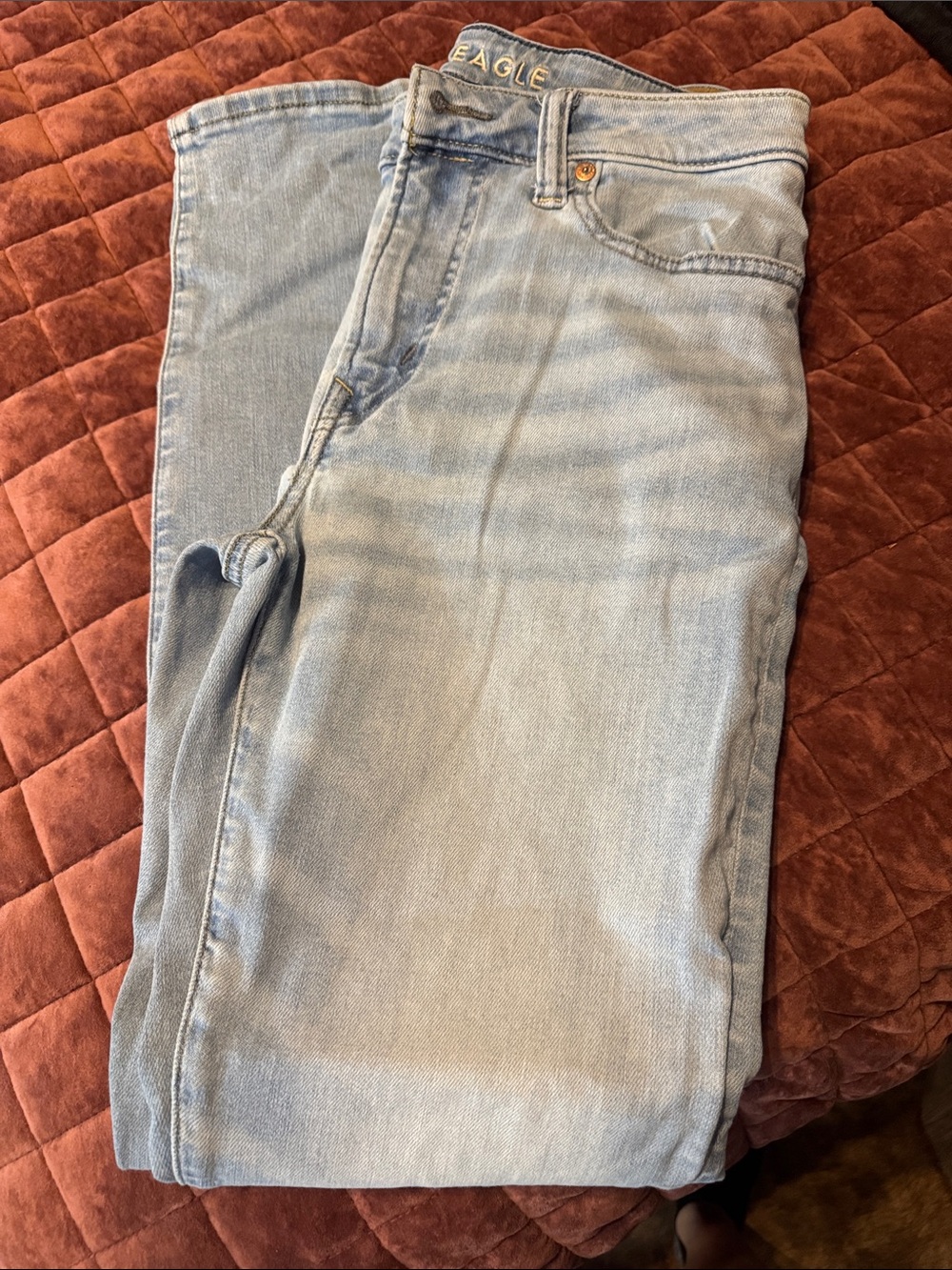 American Eagle Outfitters Light Blue Slim Straight Men’s Jeans